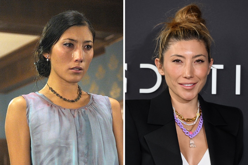 A split of Dichen Lachman in SYFY's Being Human and in 2023.